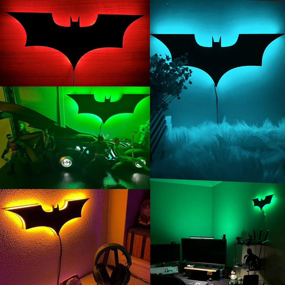 Lámpara Decorativa LED de Madera